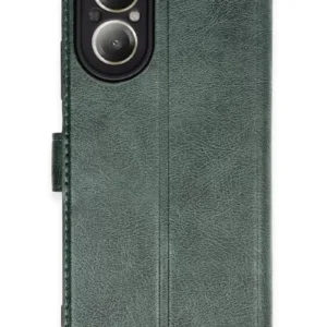 Newface Realme 12 Lite Kılıf Trend S Plus Kapaklı Kılıf - Yeşil