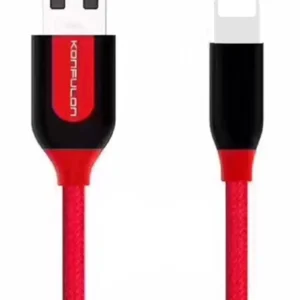 Konfulon S51 Lightning Kablo İphone Uyumlu 1m 3a - Kırmızı