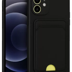 Newface İphone 11 Kılıf Kelvin Kartvizitli Silikon - Siyah