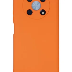 Newface Huawei Nova Y90 Kılıf Nano İçi Kadife Silikon - Turuncu