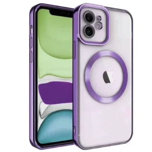 Newface İphone 11 Kılıf Kross Magneticsafe Kapak - Mor