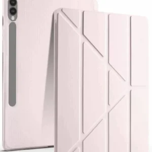 Newface Samsung Galaxy X510 Tab S9 Fe 11 Kılıf Kalemlikli Mars Tablet Kılıfı - Rose Gold