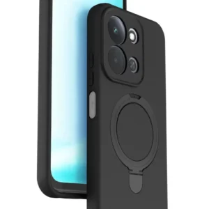 Newface Xiaomi Redmi 15c 4g Regal Magsafe Standlı Kapak - Siyah