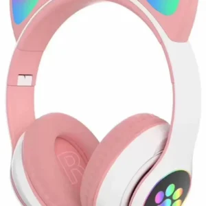 Karler Bass Stn28 Kablosuz Kedi Kulaklık - Pembe