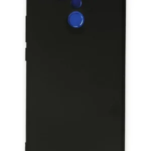 Newface Huawei Mate 20 Lite Kılıf Nano İçi Kadife Silikon - Siyah