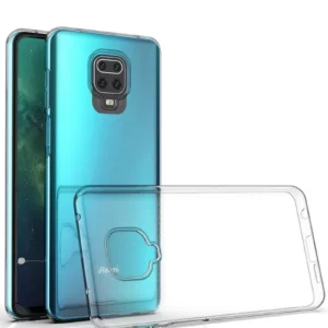 Newface Xiaomi Redmi Note 9 Pro Kılıf Lüx Şeffaf Silikon - Şeffaf