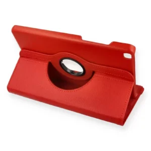 Newface Samsung Galaxy T290 Tab A 8 Kılıf 360 Tablet Deri Kılıf - Kırmızı