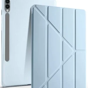 Newface Samsung Galaxy X510 Tab S9 Fe 11 Kılıf Kalemlikli Mars Tablet Kılıfı - Mavi