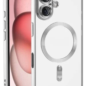 Newface Apple İphone 17 Kross Magneticsafe Kapak - Gümüş