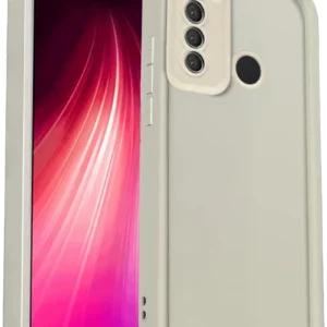 Newface Xiaomi Redmi Note 8 Kılıf Viera Silikon - Krem
