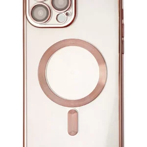 Newface İphone 14 Pro Kılıf Kross Magneticsafe Kapak - Rose