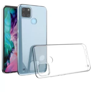 Newface Realme C25y Kılıf Lüx Şeffaf Silikon