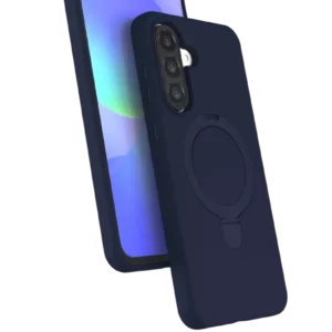 Newface Samsung Galaxy A36 Regal Magsafe Standlı Kapak - Lacivert