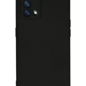 Newface Oppo A74 4g Kılıf Nano İçi Kadife Silikon - Siyah