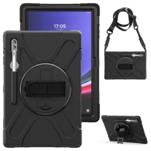 Newface Samsung Galaxy X930 Tab S11 Ultra 14.6 Kılıf Amazing Tablet Kapak - Siyah