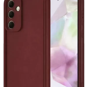 Newface Samsung Galaxy A56 Kılıf Viera Silikon - Bordo