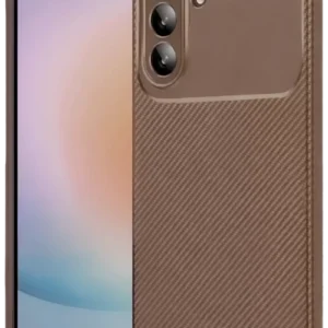 Newface Samsung Galaxy A57 5g Auto Focus Karbon Kapak - Kahverengi