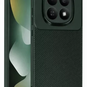 Newface Xiaomi Redmi Note 15 Pro 5g Auto Focus Karbon Kapak - Koyu Yeşil