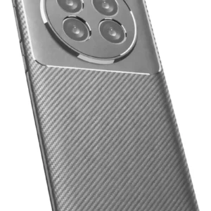 Newface Realme 12 Pro Plus Kılıf Auto Focus Karbon Kapak - Gri