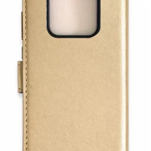 Newface Tecno Camon 16 Prime Trend S Plus Kapaklı Kılıf - Gold