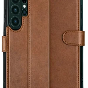 Newface Samsung Galaxy S26 Ultra Trend S Plus Kapaklı Kılıf - Taba