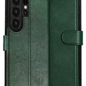 Newface Samsung Galaxy S26 Ultra Trend S Plus Kapaklı Kılıf - Yeşil