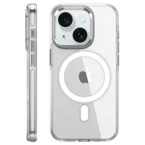 Joko İphone 15 Pro Kılıf Crystal Magsafe Kapak - Şeffaf