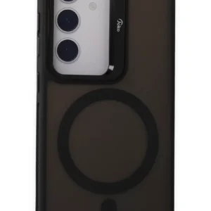Joko Samsung Galaxy S24 Flet Lens Magsafe Kapak - Siyah
