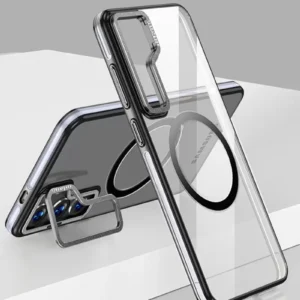 Joko Samsung Galaxy S24 Crystal Magsafe Kapak - Siyah