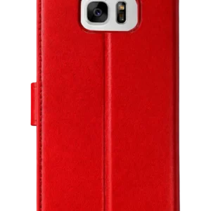 Newface Samsung Galaxy S7 Edge Trend S Plus Kapaklı Kılıf - Kırmızı