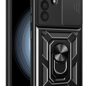 Newface Samsung Galaxy A37 5g Pars Lens Yüzüklü Silikon - Siyah