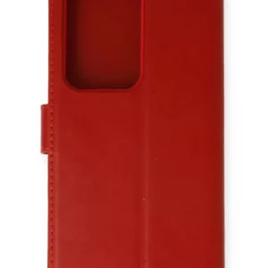 Newface Samsung Galaxy S20 Ultra Trend S Plus Kapaklı Kılıf - Kırmızı