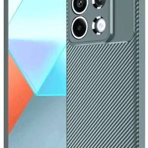 Newface Xiaomi Redmi Note 13 Pro 4g Kılıf Auto Focus Karbon Kapak - Gri