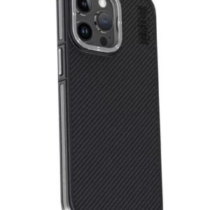 Joko İphone 15 Pro Kılıf Aramid 600d Kevlar Karbon Fiber Magsafe Kapak - Gri