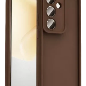 Newface Samsung Galaxy A57 5g Viera Silikon - Kahverengi