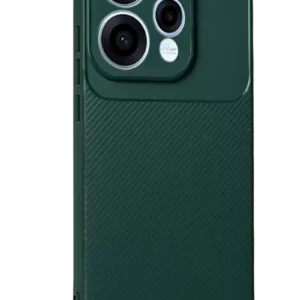 Newface Oppo Reno 15 Auto Focus Karbon Kapak - Koyu Yeşil