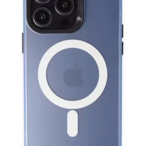 Joko İphone 15 Pro Max Kılıf Mateks Magsafe Kapak - Sierra Blue