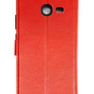 Newface Samsung Galaxy J4 Plus Trend S Plus Kapaklı Kılıf - Kırmızı