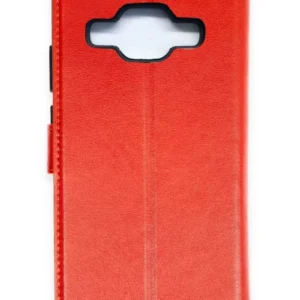 Newface Samsung Galaxy J5 Trend S Plus Kapaklı Kılıf - Kırmızı