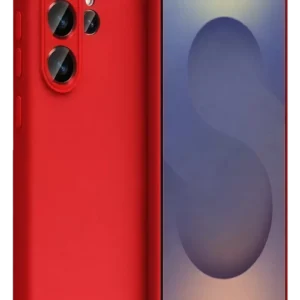 Newface Samsung Galaxy S26 Ultra First Silikon - Kırmızı