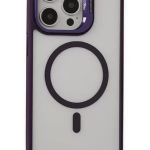 Joko İphone 14 Pro Kılıf Roblox Lens Magsafe Standlı Kapak - Derin Mor