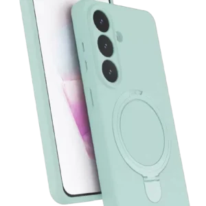 Newface Samsung Galaxy S26 Regal Magsafe Standlı Kapak - Su Yeşili