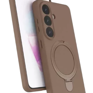 Newface Samsung Galaxy S26 Regal Magsafe Standlı Kapak - Çöl Titanyum