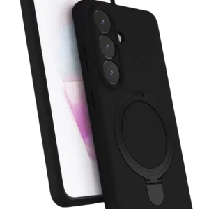 Newface Samsung Galaxy S26 Plus Regal Magsafe Standlı Kapak - Siyah