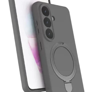 Newface Samsung Galaxy S26 Plus Regal Magsafe Standlı Kapak - Titan Gri