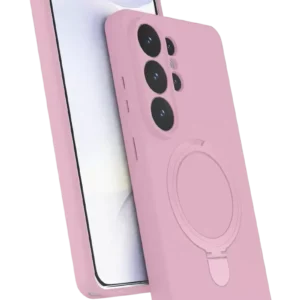 Newface Samsung Galaxy S26 Ultra Regal Magsafe Standlı Kapak - Açık Pembe