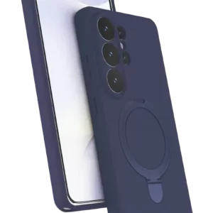 Newface Samsung Galaxy S26 Ultra Regal Magsafe Standlı Kapak - Lacivert