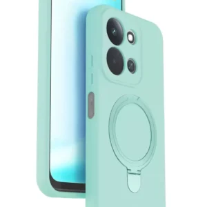 Newface Xiaomi Redmi 15c 4g Regal Magsafe Standlı Kapak - Su Yeşili
