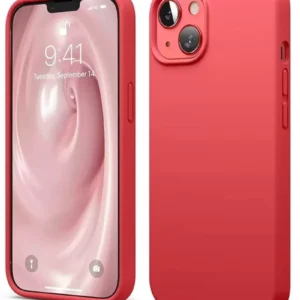 Newface İphone 14 Kılıf First Silikon - Kırmızı