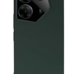 Newface Tecno Camon 20 Pro 5g Kılıf First Silikon - Koyu Yeşil